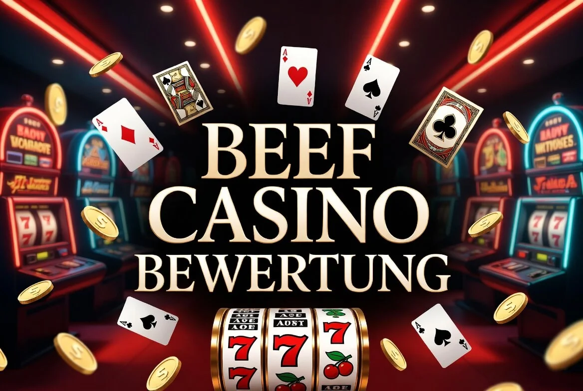 Bewertungsübersicht im Beef Casino Test für Deutschland